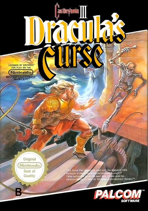 Castlevania III - Dracula's Curse (Europe) (Virtual Console) box art